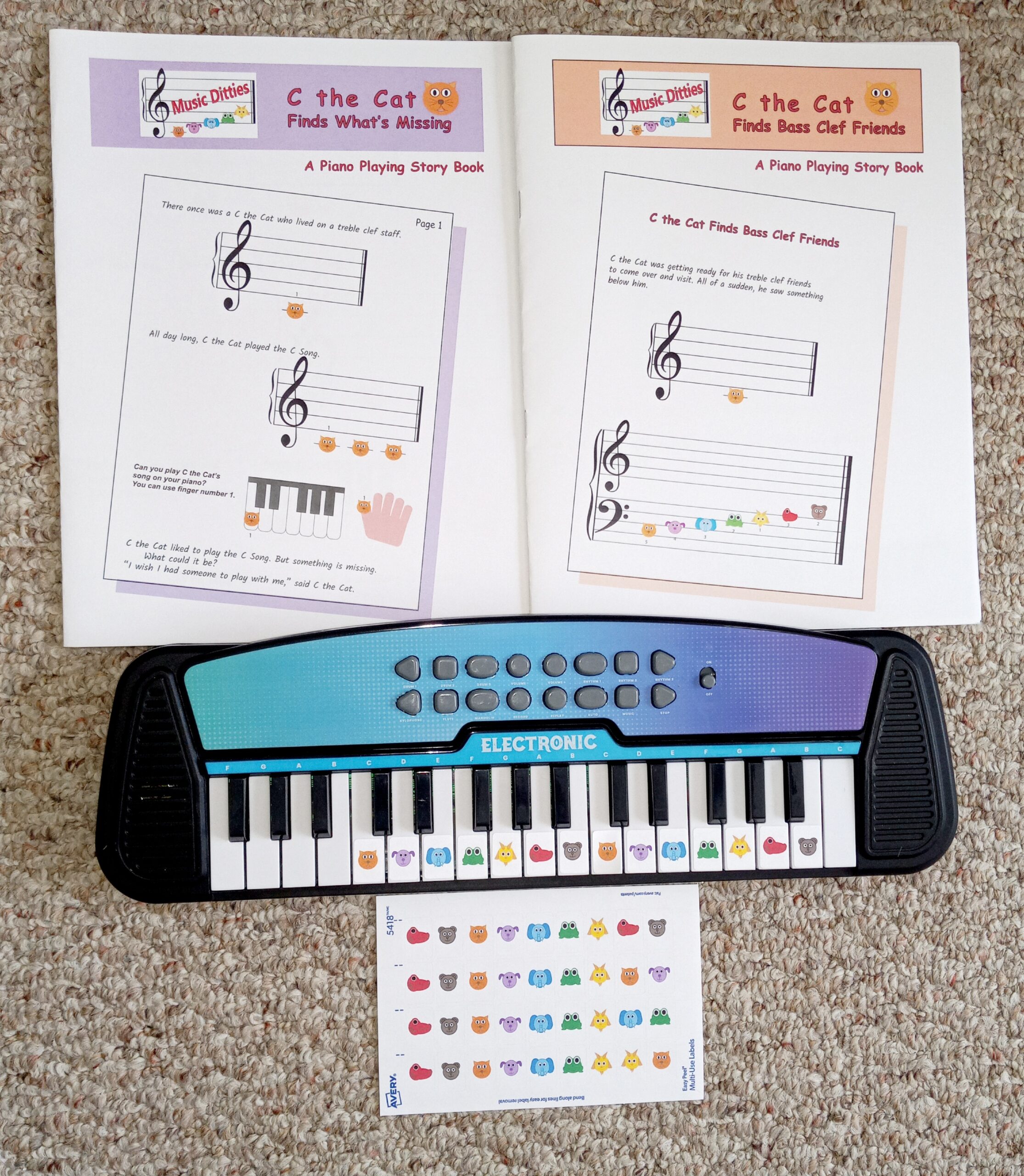 an electric keyboard for kids